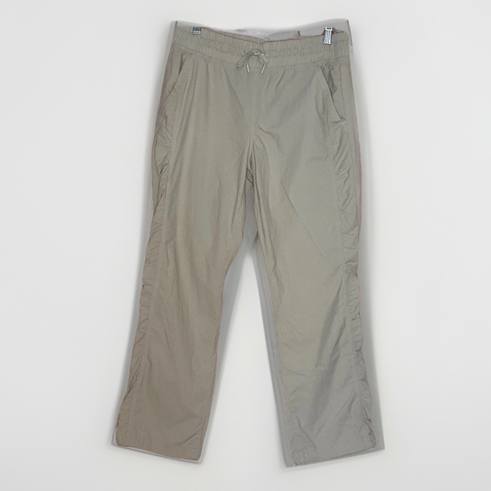 Eddie Bauer Travex Jogger Pants Women's Petite Small Gray Hiking‎ Travel Dance